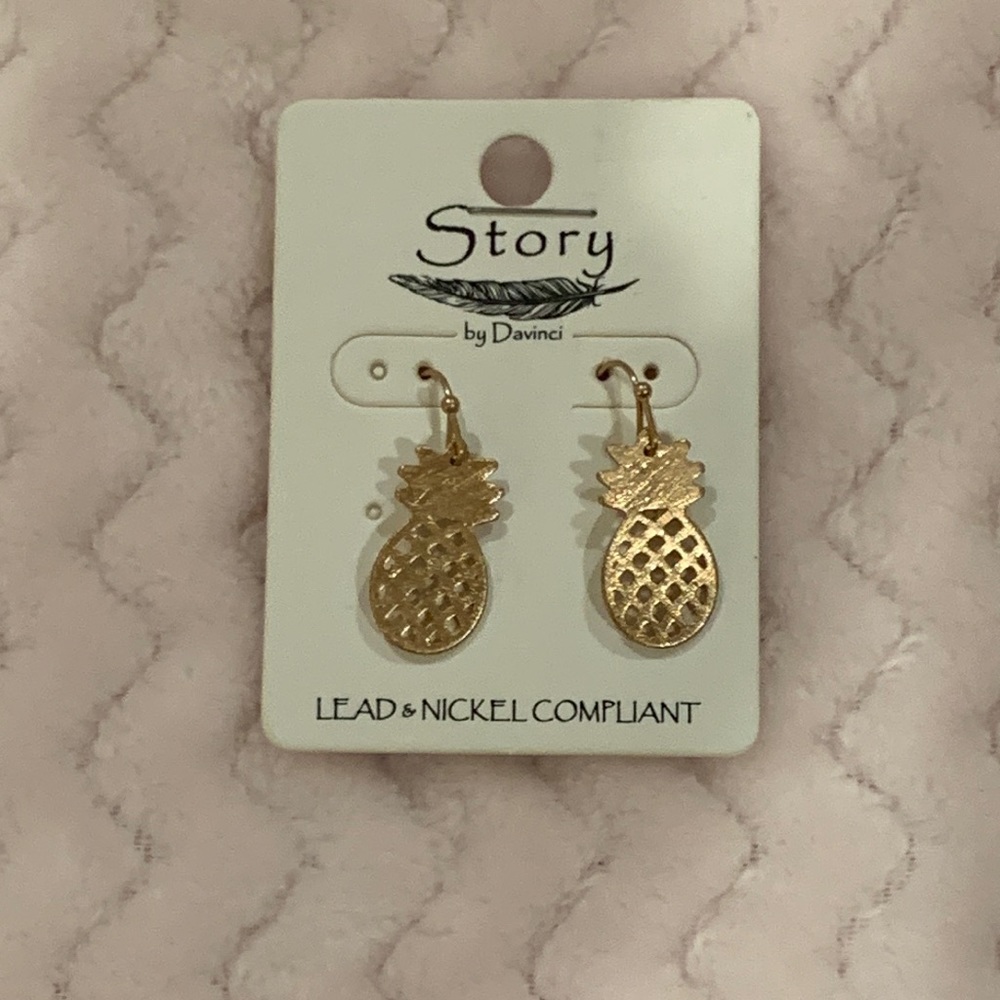Hanging Pineapple Earrings 🍍🍍